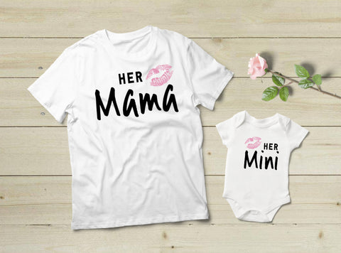 Mommy and Me Matching Outfits Her Mama Her Mini