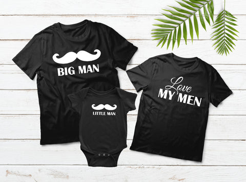 Matching Family Shirts Mom Dad Son Matching Outfits Little Man