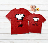 Mom and Baby Matching Outfits Chef and Sous Chef