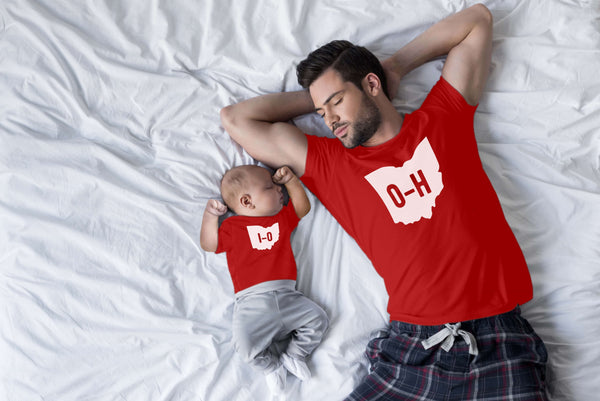 Ohio Father Son Matching Shirts