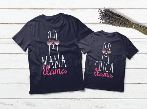 Mom and Baby Matching Outfits Mama Llama Chica Llama