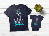 Mom and Son Matching Outfits Mama Llama Chico Llama