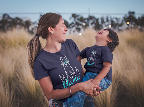 Mom and Son Matching Outfits Mama Llama Chico Llama