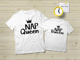 Mom and Baby Matching Outfits Nap Queen and Princess