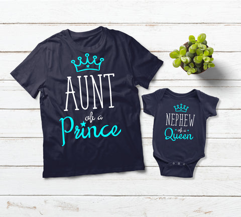 Aunt and Nephew Shirts Queen Aunt Shirt