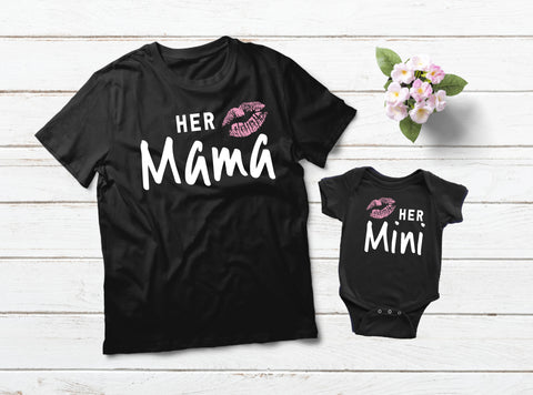 Mom and Baby Matching Outfits Her Mama Her Mini