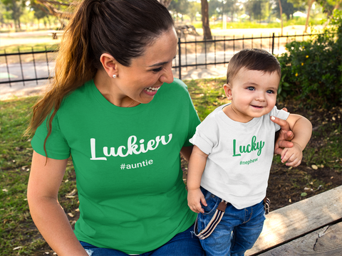 Aunt and Nephew Shirts St Patrick Day Gift for Aunt