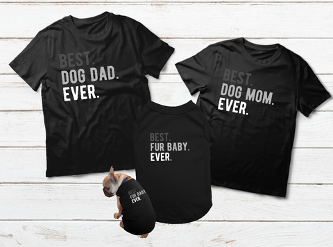 T Shirt for a Dog Lover Gift Matching Outfits for Family