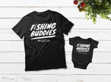 Dad and Son Shirt Fishing Buddy Fisherman Matching Outfit