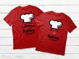 Couples Shirts Baking Matching Outfits