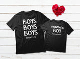 Mom and Son Matching Outfits Mama's Boy Shirt