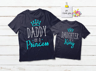 Father Daughter Shirts Daddy of Princess Matching Outfits – Matchizz
