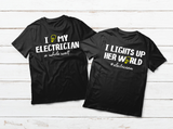 Couples Shirts I Love My Electrician