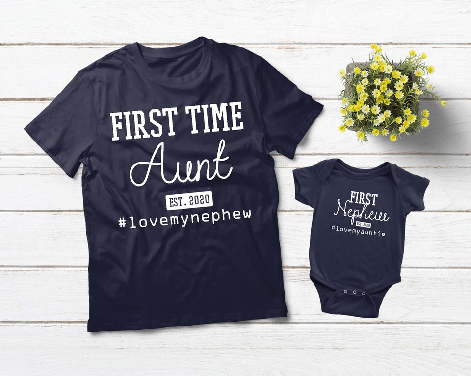 Aunt Shirt Aunt and Nephew Aunt and Niece Shirts Matchizz