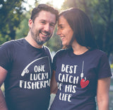 Fishing Couples Shirts Fisherman Love Gift
