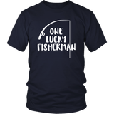 Fishing Couples Shirts Lucky Fisherman Love Best - Man
