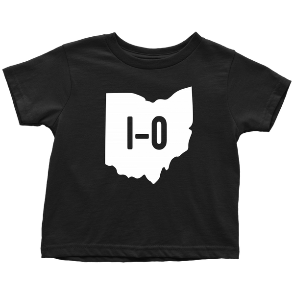 Ohio Oh O-H Father and Son White Flag - Toddler