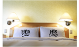 Couples Pillowcases One and Only Love Gift