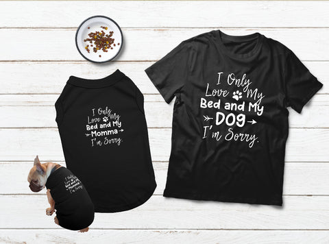 Matching Dog and Owner Shirts Dog Mom Tshirt