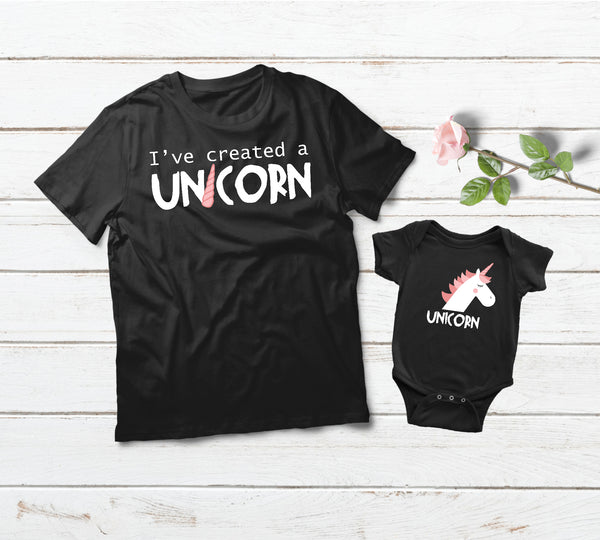 Mom and Baby Matching Outfits I've Created a Unicorn