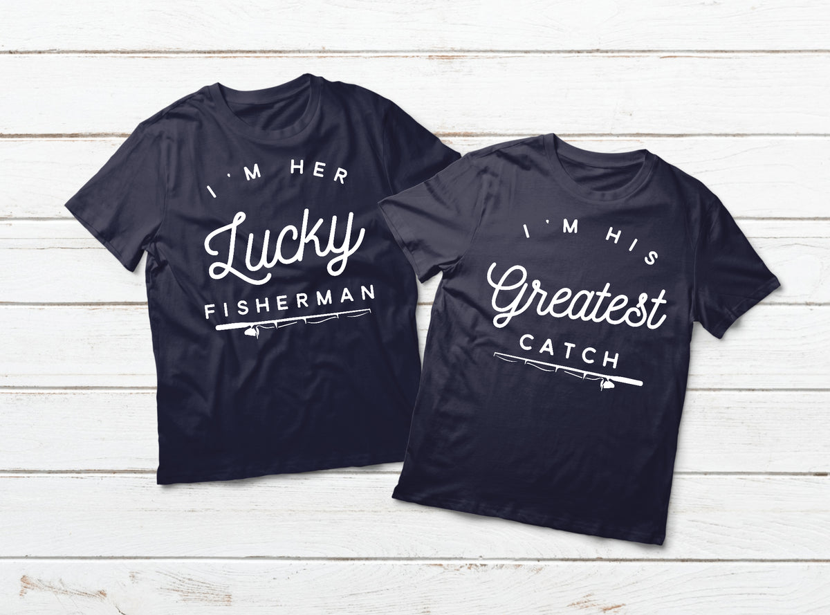 Fishing Couples Shirts Fisherman Love Gift – Matchizz
