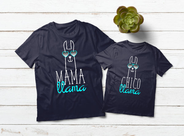 Mommy and Me Outfits Mama Llama Chico Mother and Son