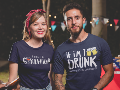 Couples Shirts Drinking Matching Outfits for Boyfriend and Girlfriend