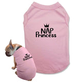 T Shirt for a Dog Pajama Dog Mom Gift Mini Me Nap Matching Pajamas with Dog