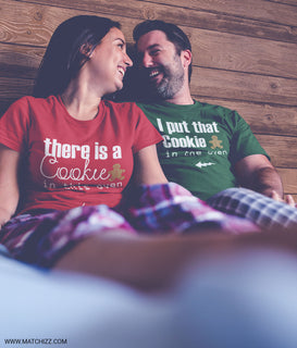 Pregnancy Announcement Couples Matching Shirts Christmas Gift