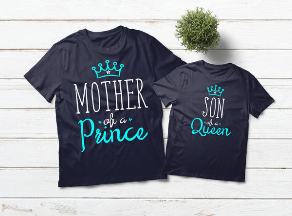 Mother of a Prince Mommy and Me Outfits
