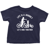 Father Son Shirts Bicycle Let's Ride Together -Son Shirt