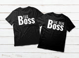 The Boss Couple Shirts Funny Quote Matching His and Her Sayings