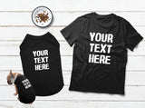 Custom Shirt for Dog Mom Gift Your Text Matching Pajamas with Dog