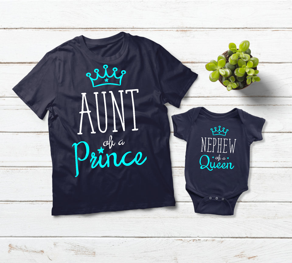 Aunt Shirt | Aunt and Nephew, Aunt and Niece Shirts – Matchizz, image size:960x864