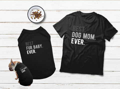 T Shirt for a Dog Mom Shirts Best Matching Pajamas with Dog for Family