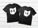 Ohio State Shirts Couples Matching Outfits HO IO Black