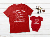 Aunt and Niece Shirts Funny Chocolate Aunt Gift