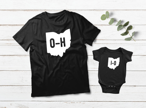 Ohio Father Son Matching Shirts