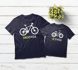 Father Son Shirts Bicycle Outfits Cycling Gift Toddler