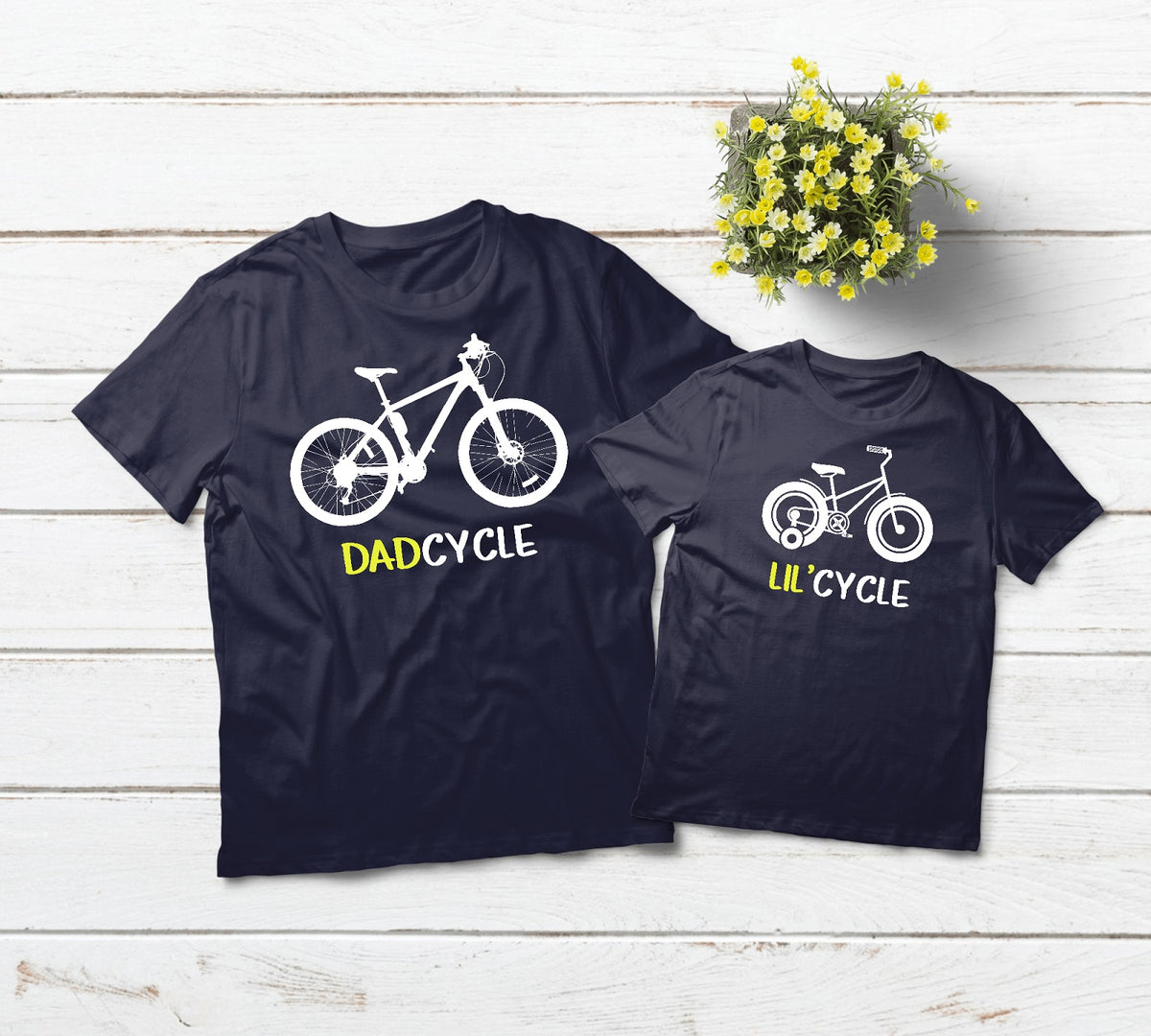 Father Son Matching Shirts Bicycle Daddy and Me Outfits Cycling Gift –  Matchizz