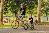 Father Son Matching Shirts Bicycle Daddy and Me Outfits Cycling Gift