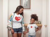 Mommy and Me Outfits Puzzle Piece of My Heart Shirts