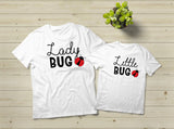 Mom and Baby Matching Outfits Ladybug Mom Shirt