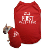 T Shirt For a Dog Valentines Day Matching Pajamas with Dog Mom Shirts