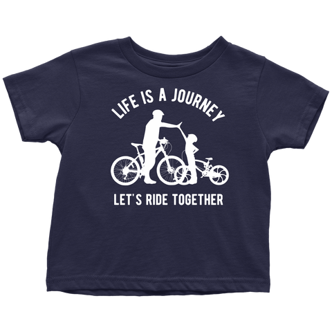 Father Son Shirts Bicycle Let's Ride Together