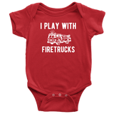 Father and Son Shirts I still Play with Firetrucks - Dad and Baby (new)