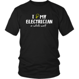 T Shirts for Couples Electrician Love