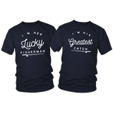 Couple T Shirts Fishing Gifts for Couples