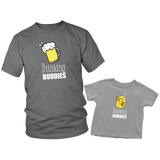 Father and Son Shirts Drinking Buddies Gifts for Dad