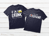 Couples Shirts Drinking Matching Outfits for Boyfriend and Girlfriend